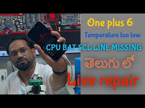Real Fault Diagnosis: OnePlus 6 Charging Error Fixed